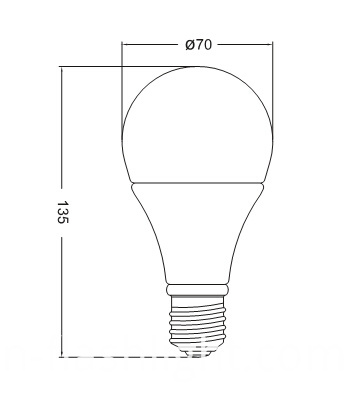 Best Price Factory 7W LED Bulb Light (LC7157B)